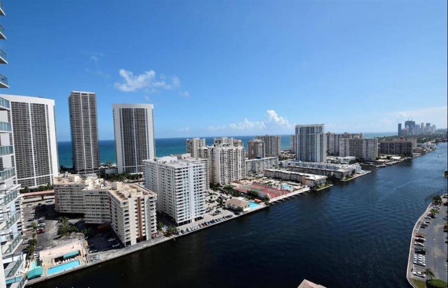 Apartment 1B-1B Amazing View BW 30A Hallandale Beach Buitenkant foto
