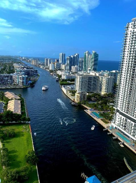 Apartment 1B-1B Amazing View BW 30A Hallandale Beach Buitenkant foto